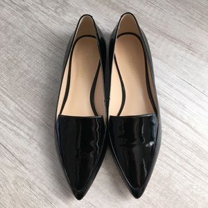 Nine West Patent Black Leather Loafer
